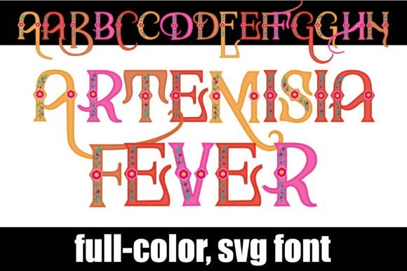 Artemisia Fever: A Bold Color Font Review