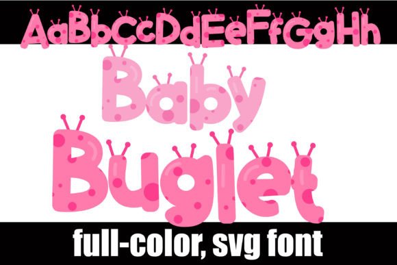 Baby Buglet Font: Adorable Design for Makers