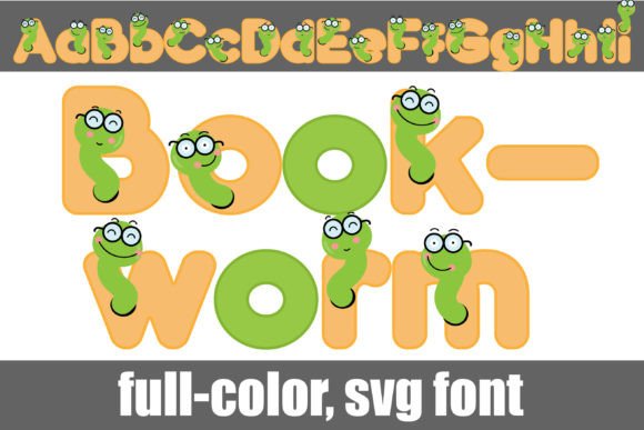 Bookworm Primary: A Color Font with Character