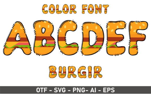 Burgir: A Playful Font for Creative Projects