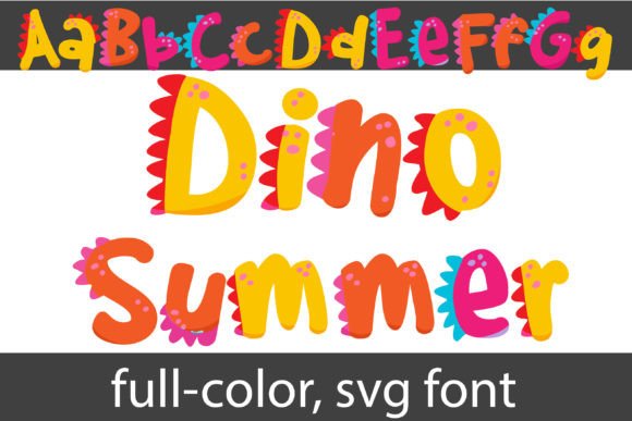 Dino Summer Font Review