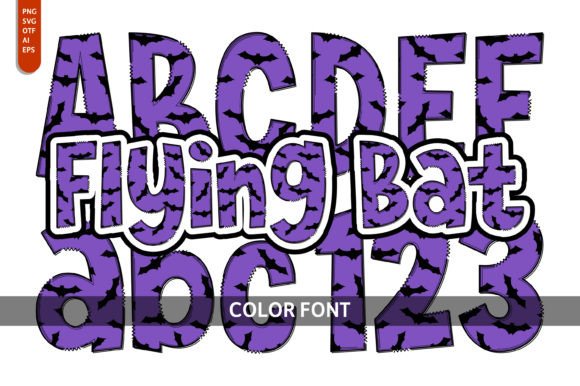 Flying Bat Font for Bold Campaigns
