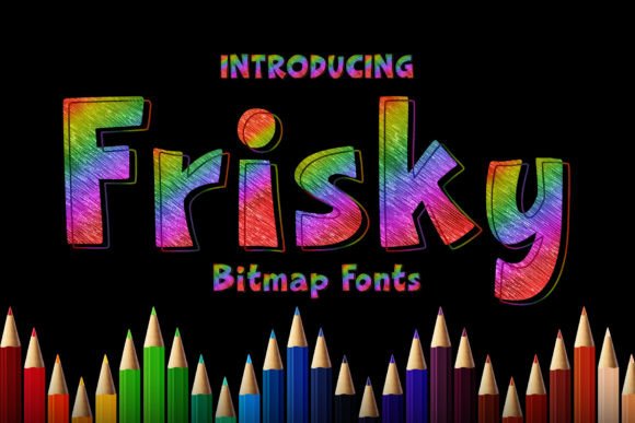 Frisky Font: A Pop of Color in Typography