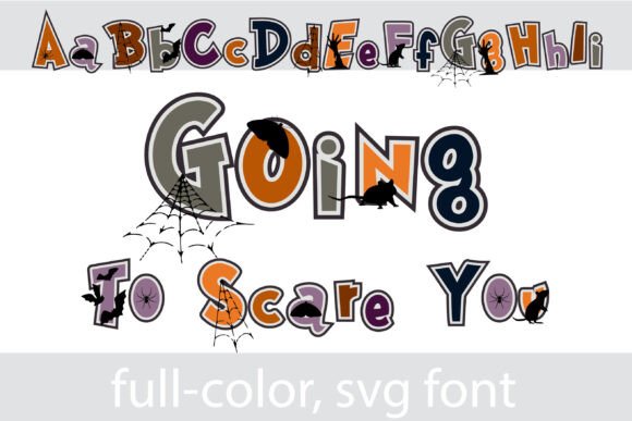 Going to Scare You Font: A Whimsical Typeface for Web Design