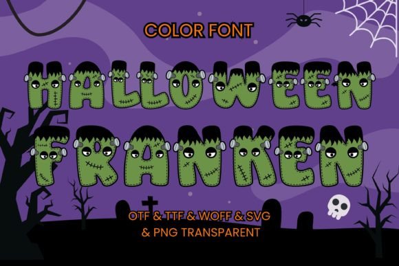 Halloween Franken Font