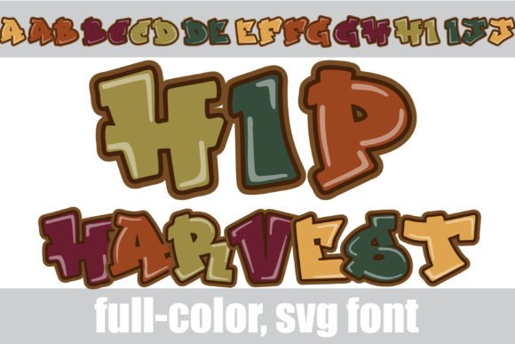 Hip Harvest: A Bold Font for Digital Campaigns