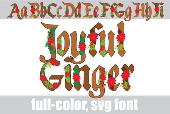 Joyful Ginger: A Bold Font for Impactful Campaigns