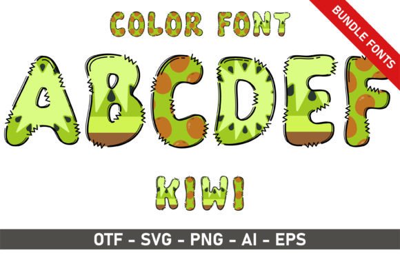 Kiwi Bundle Font for Creative Projects