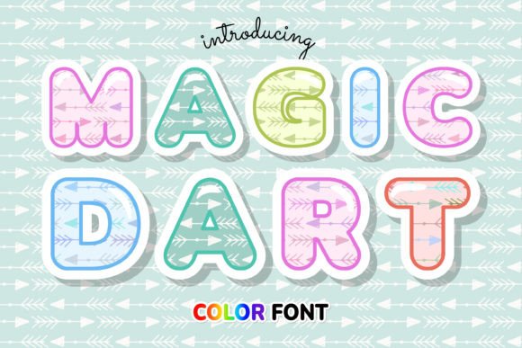 Magic Dart Font for Editorial Design