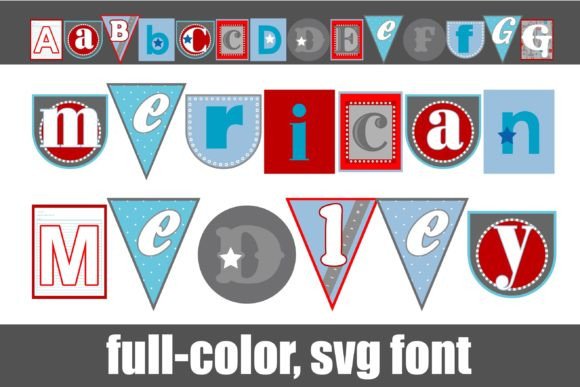 Merican Medley: A Patriotic Font for Business