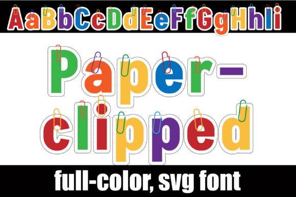 Paperclipped Primary Font
