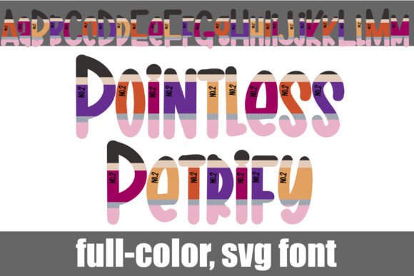 Pointless Petrify: A Halloween-Inspired Font