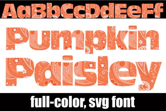 Pumpkin Paisley Font for Bold Campaigns