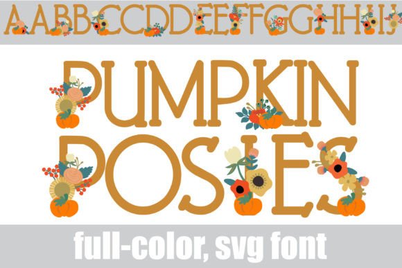 Pumpkin Posies Font for Web Design