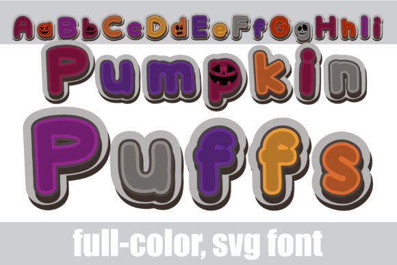 Pumpkin Puffs: A Halloween Font for Bold Campaigns