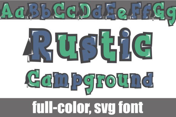 Rustic Campground Font Review