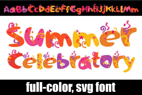 Summer Celebratory Font for Bold Campaigns